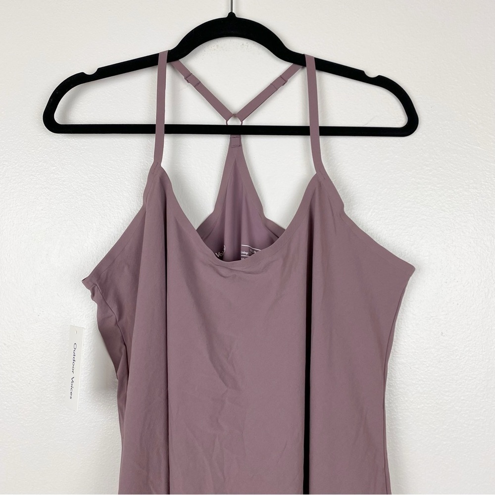 Outdoor Voices Exercise Sporty Classic A-line Dress Plum Purple Size XXXL NWT - Picture 3 of 8